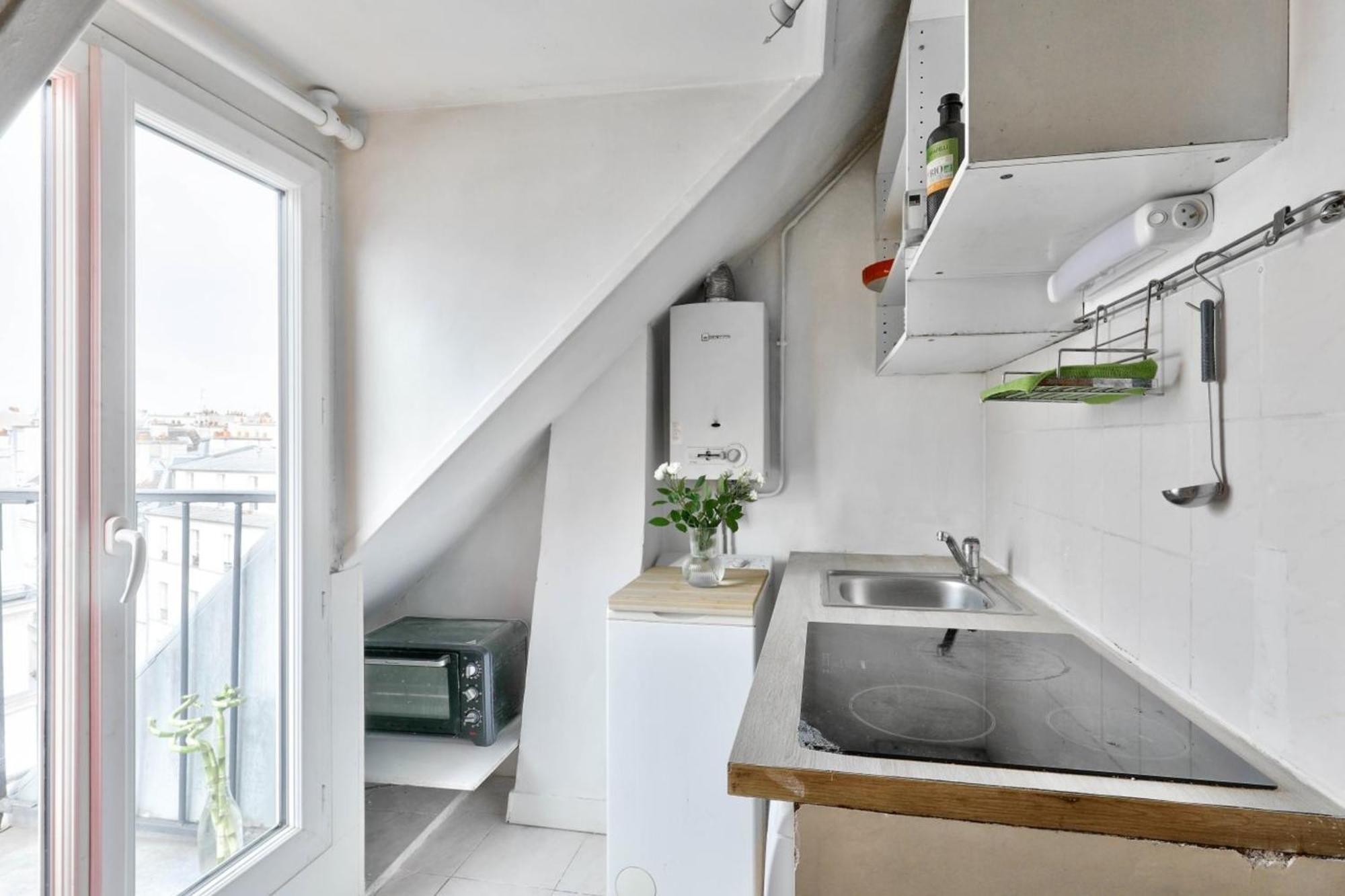 Appartamento Cosy Under The Roofs Of Parigi